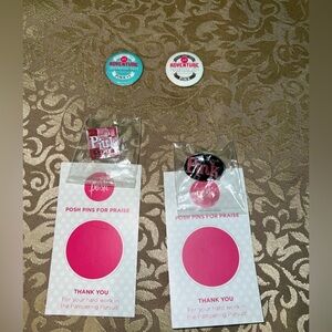 Lot Of 4 Perfectly Posh Pins